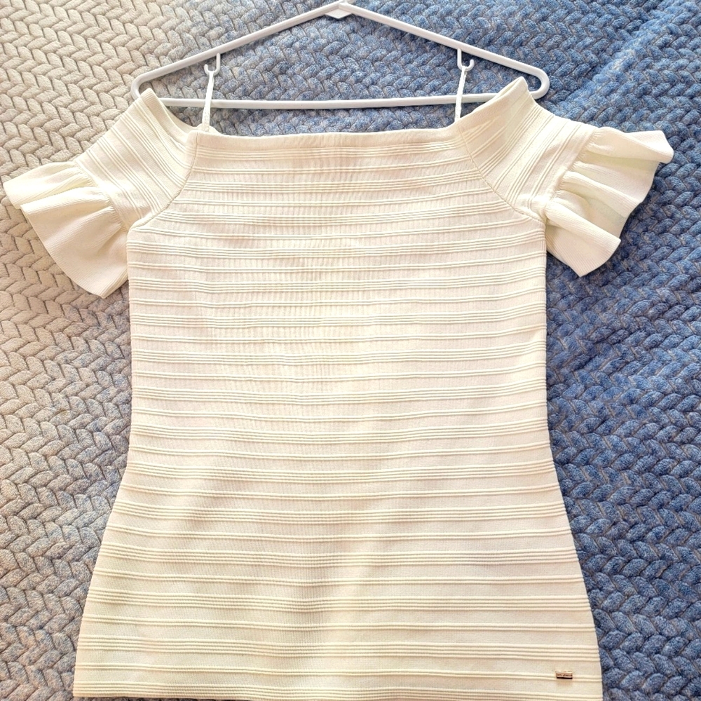 Ted Baker London wmk misteey short sleeve top